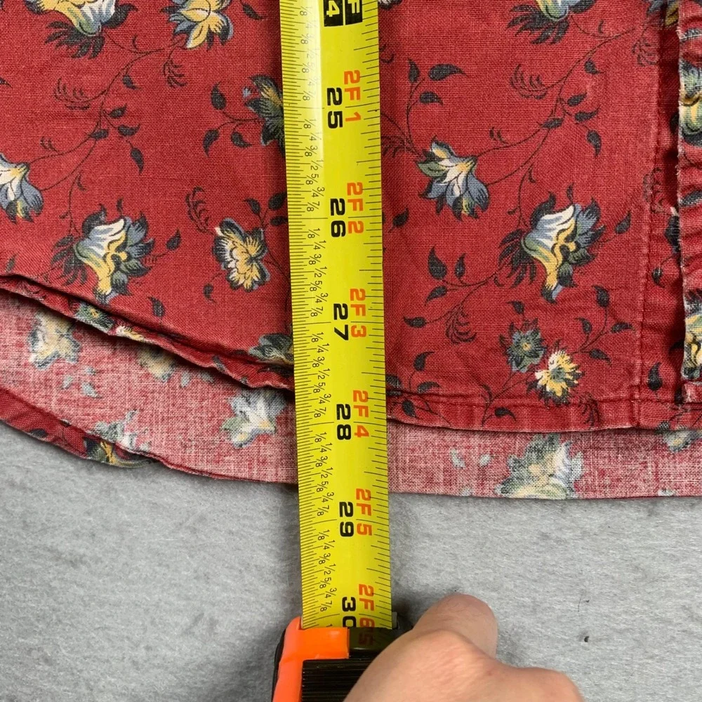 Denim & Supply Ralph Lauren Red Floral Button-Down Shirt